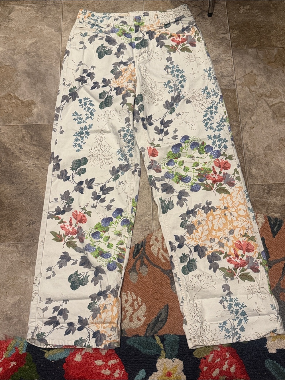 Anthropologie Pilcro Cuffed Oversized High Rise Jeans - Picture 1 of 9